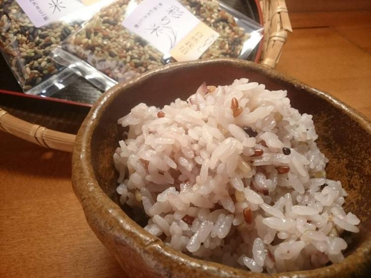 古代米「彩り米」
